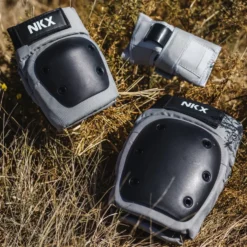 NKX 3-Pack Pro Protective Gear - Knee Pads, Elbow Pads and Wrist Guards