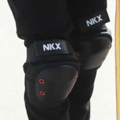 NKX 3-Pack Pro Protective Gear - Knee Pads, Elbow Pads and Wrist Guards