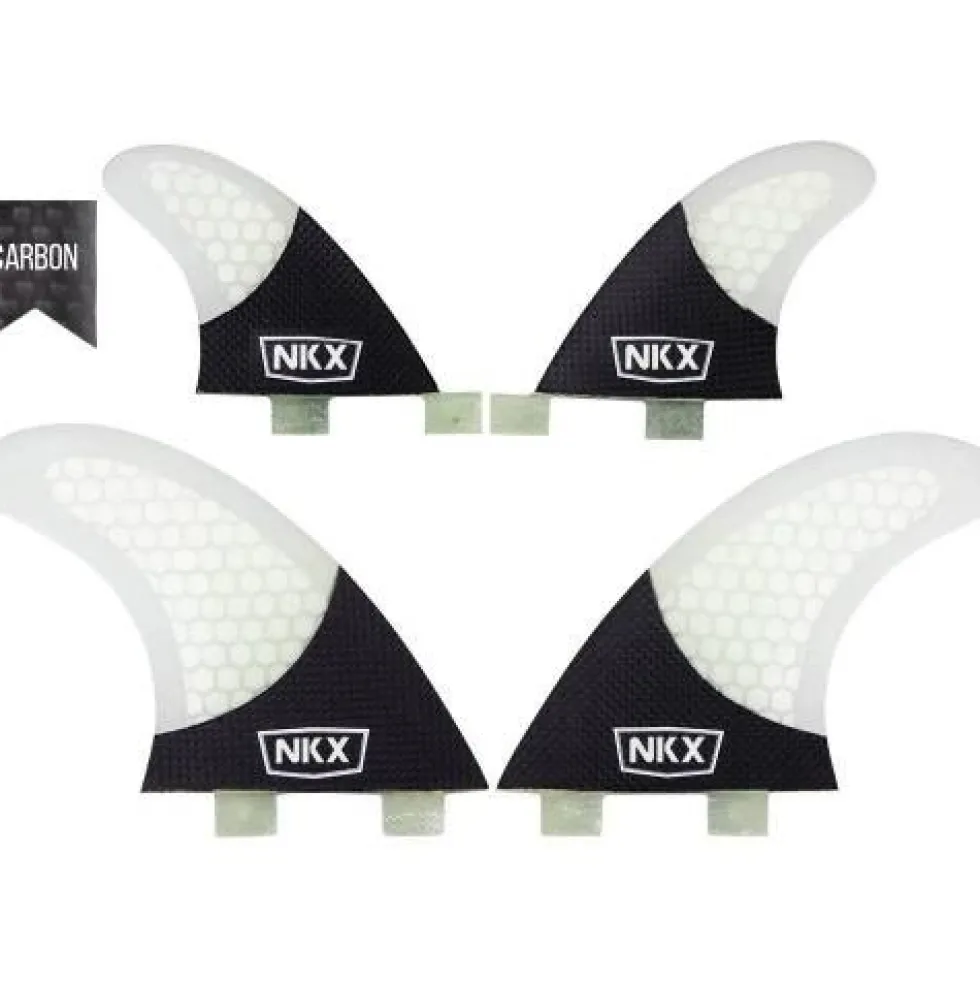 NKX Quad Honeycomb / Carbon Fiber FCS Fin