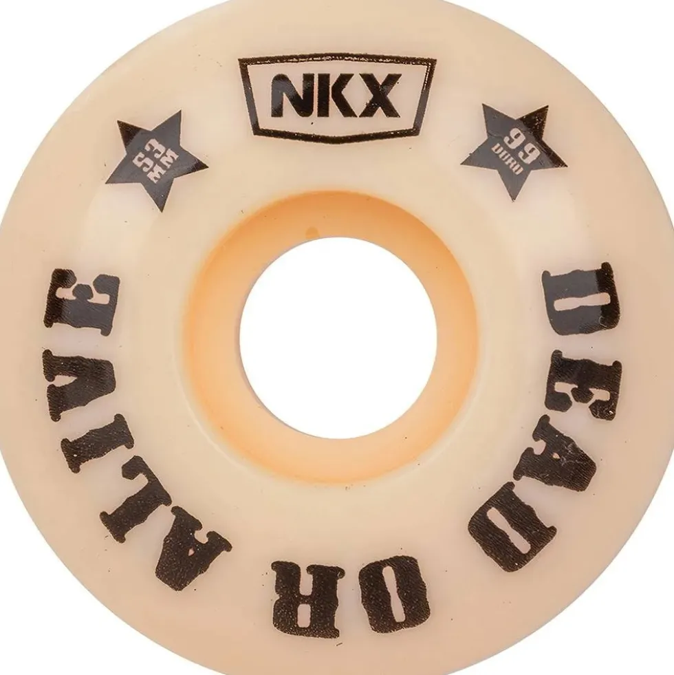NKX Skateboard Wheels 53mm 99A
