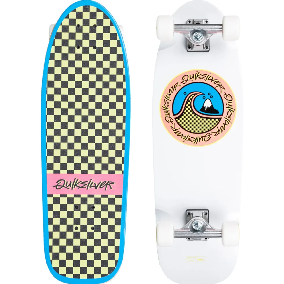 Quiksilver Bubble Wave Skateboard 9"