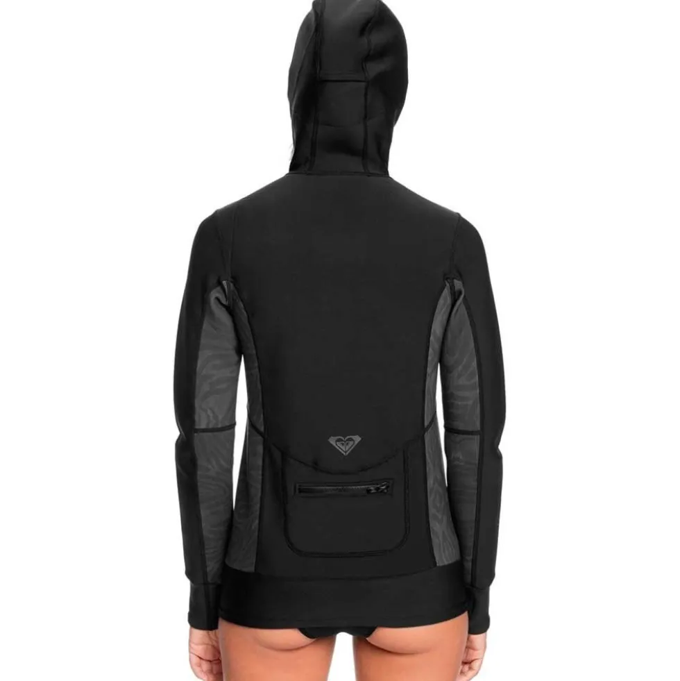 Roxy Syncro 1mm Hooded Wetsuit Jacket