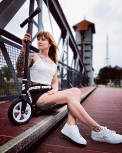 Story Civic Comfort Air-wheels Foldable Kick Scooter
