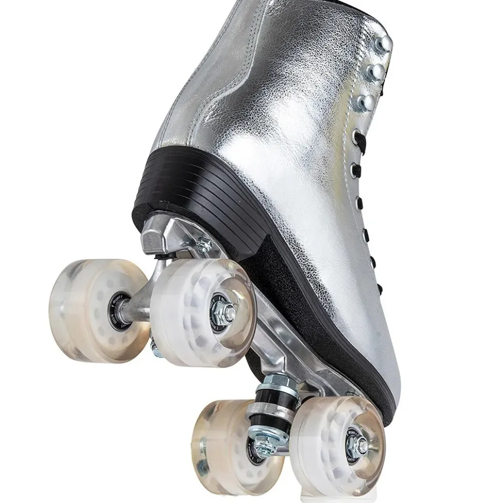 Story Disco Suede Quad Roller Skates