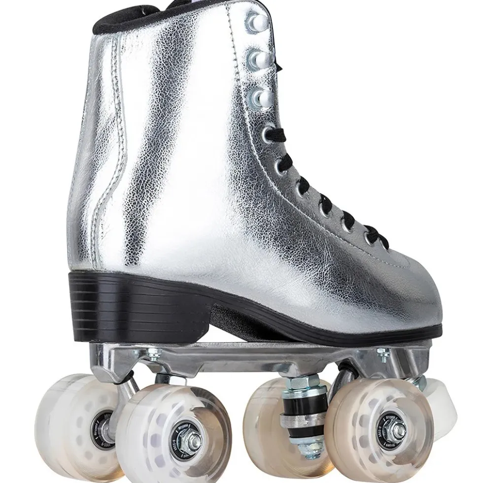 Story Disco Suede Quad Roller Skates