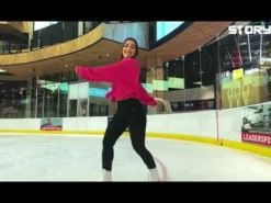 Story Dream White Figure Skates
