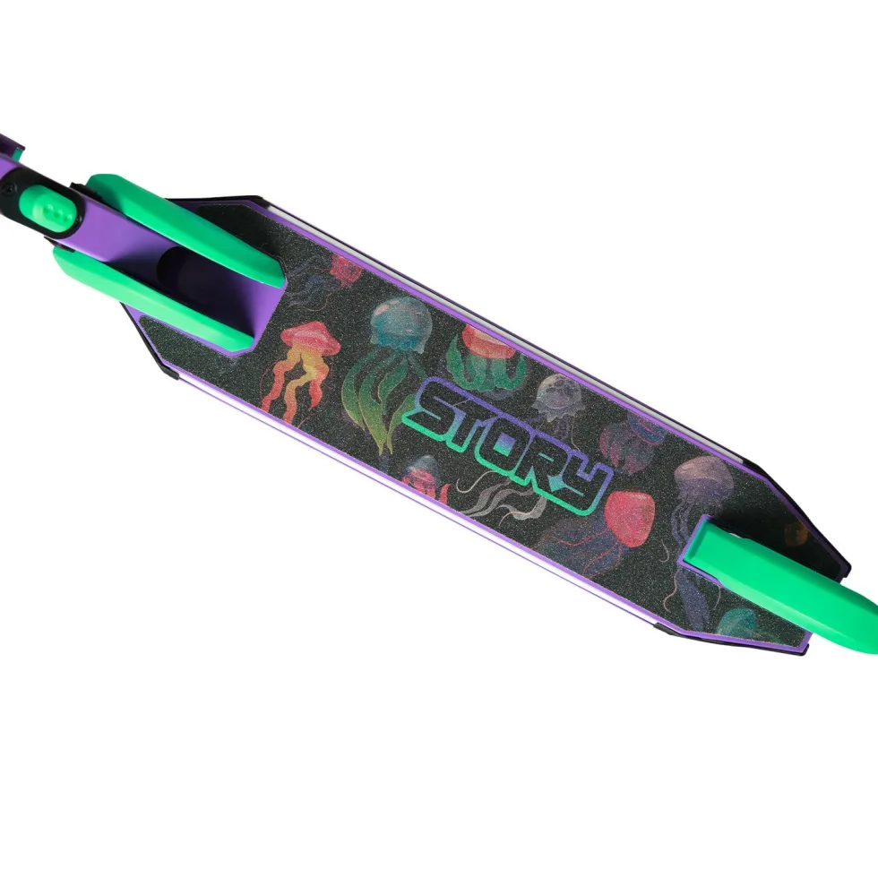 Story Everything Led Kinds Foldable Kids Kick Scooter