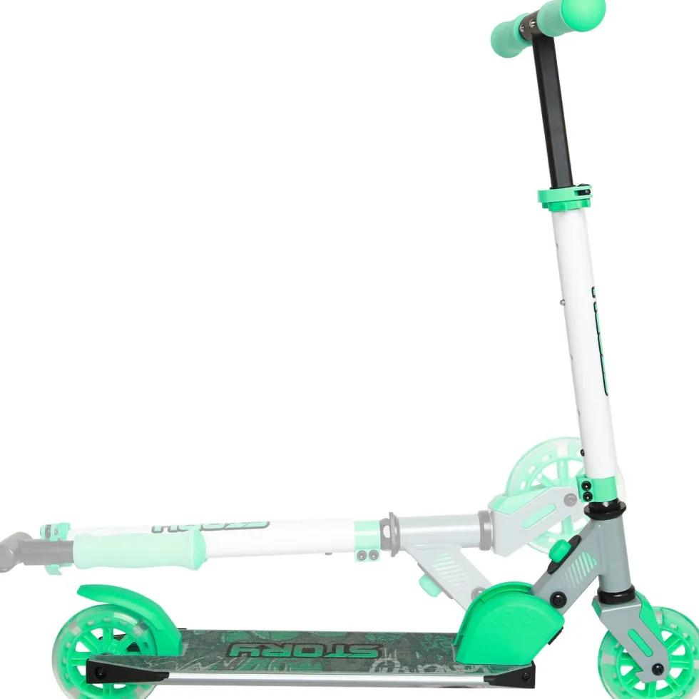 Story Everything Led Kinds Foldable Kids Kick Scooter