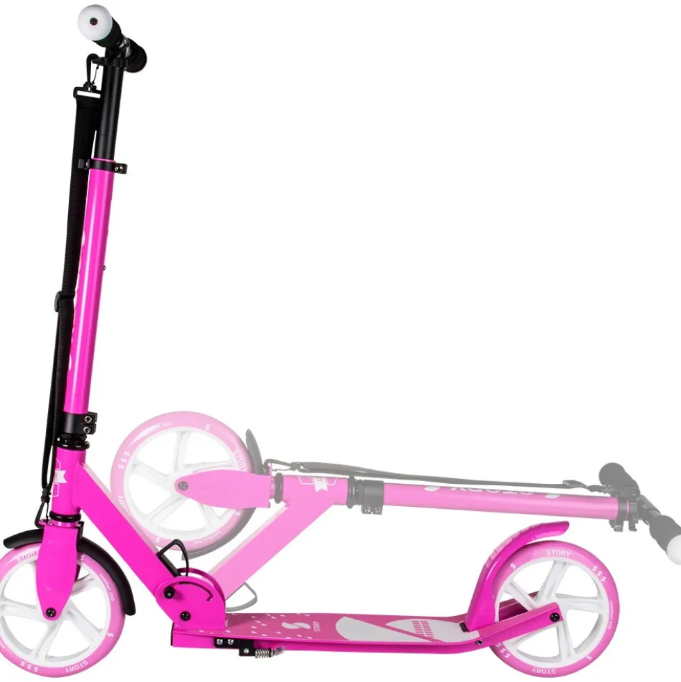 Story Fast Ride Foldable Kick Scooter