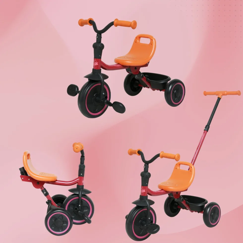 Story Flexi Trike – 3-wheeled bike with push handle