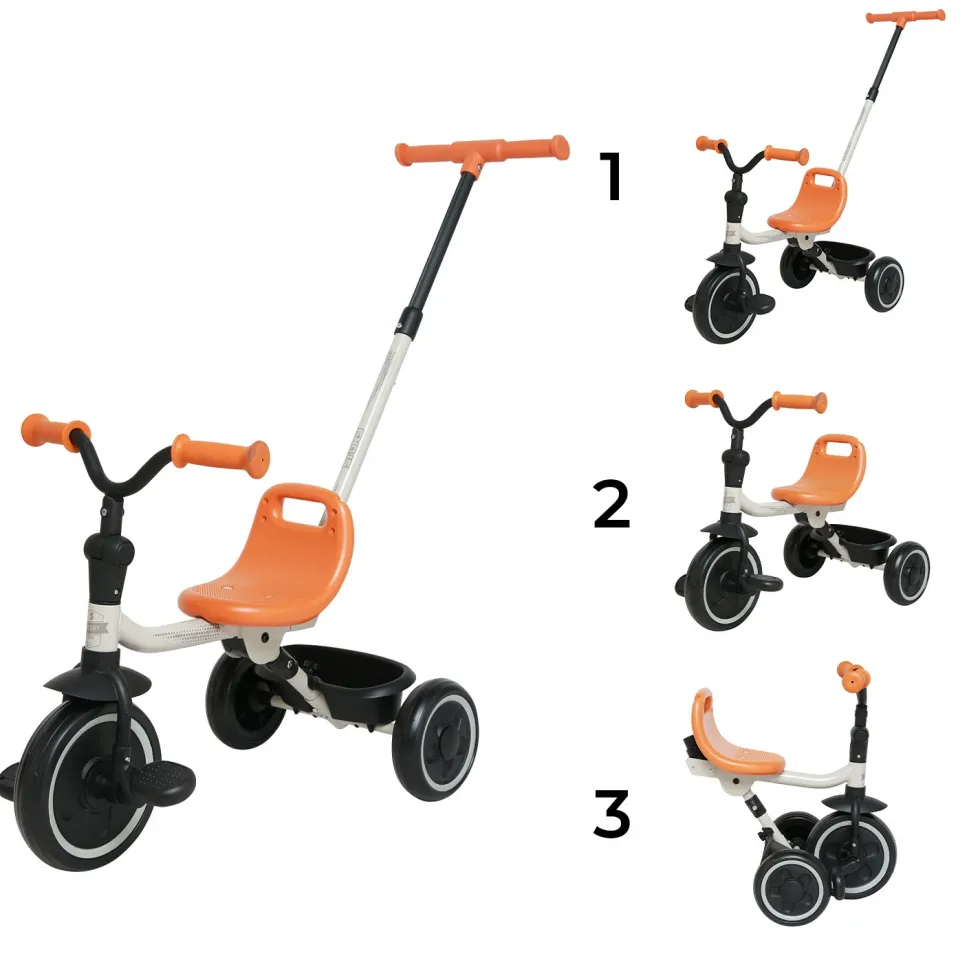 Story Flexi Trike – 3-wheeled bike with push handle