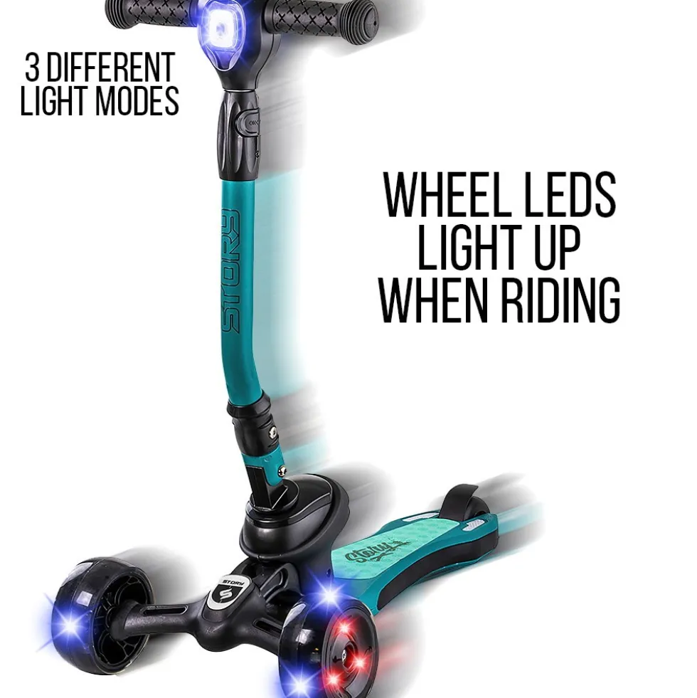 Story Flex 3-wheel LED Kids Scooter