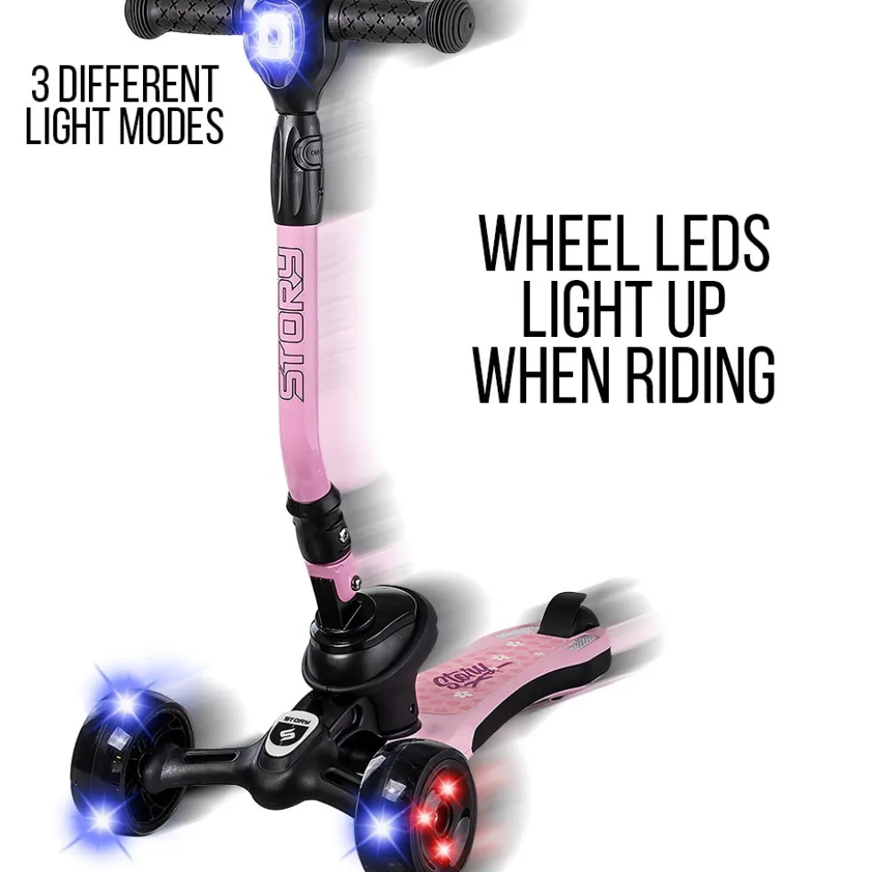 Story Flex 3-wheel LED Kids Scooter
