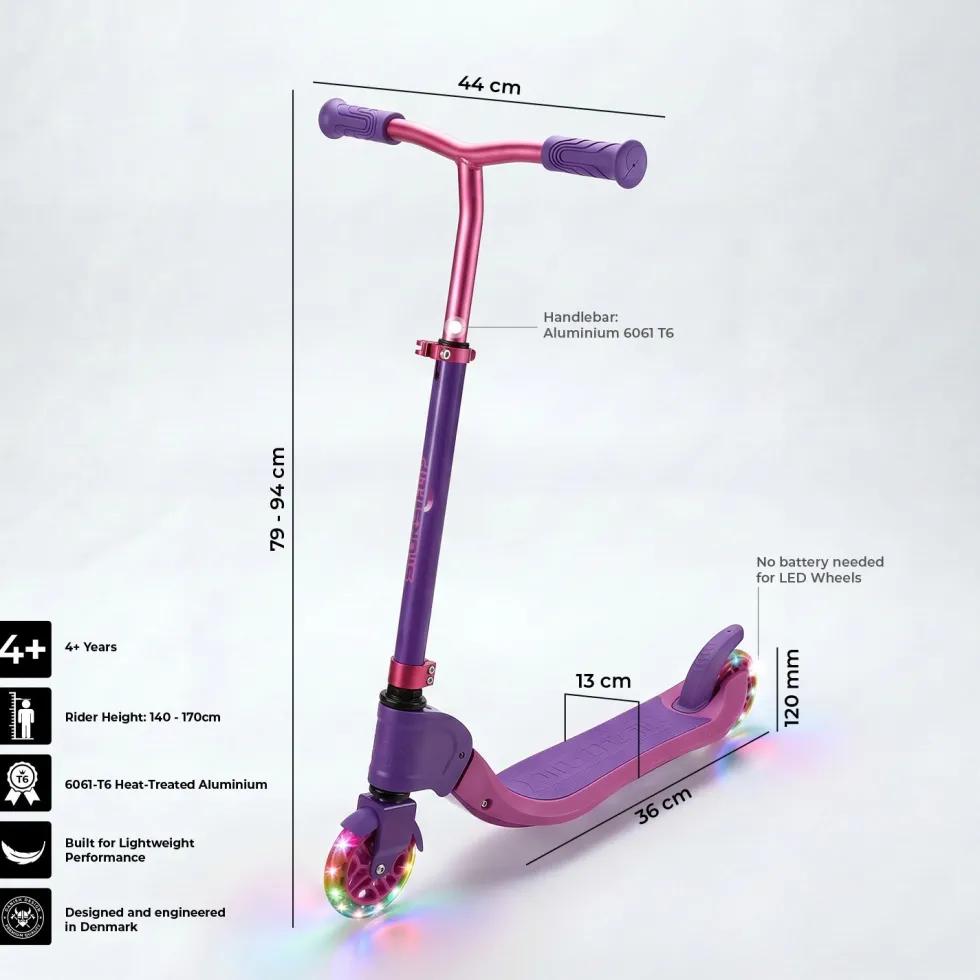 Story Flip Kids Scooter with LED Wheels