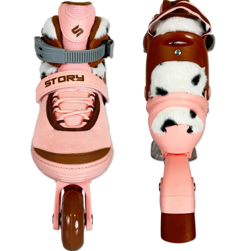 Story Fur Inline Skates | Adjustable Fit