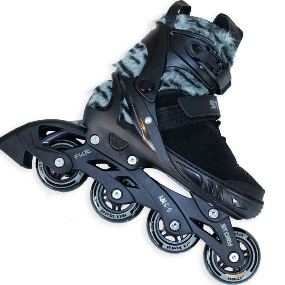Story Fur Inline Skates | Adjustable Fit