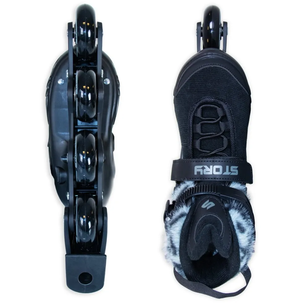 Story Fur Inline Skates | Adjustable Fit