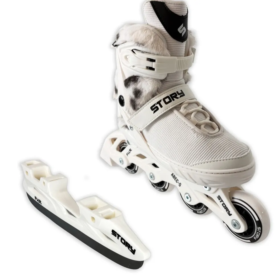 Story Fur Inline Skates | Adjustable Fit