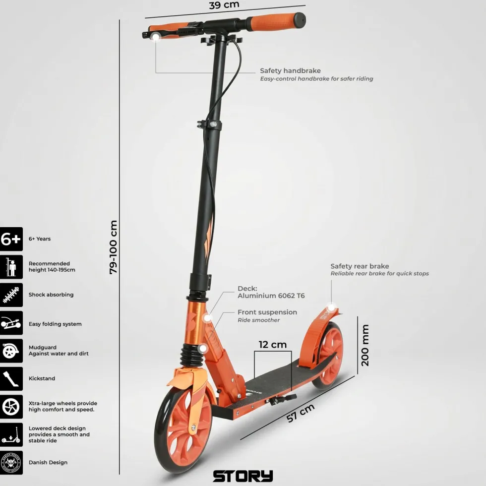 Story GlideX Elite – Comfort & Control Scooter