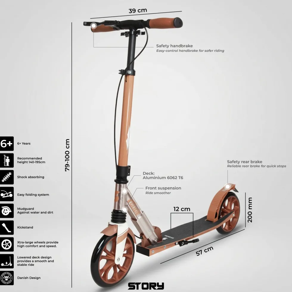 Story GlideX Elite – Comfort & Control Scooter
