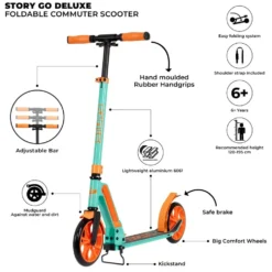 Story GO Deluxe Foldable Transport Scooter
