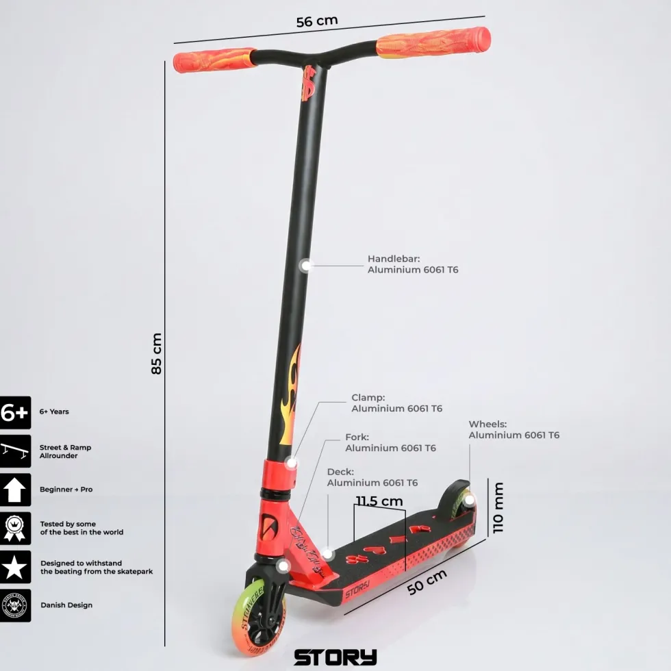 Story High Roller Air Stunt Scooter – Built for Tricks