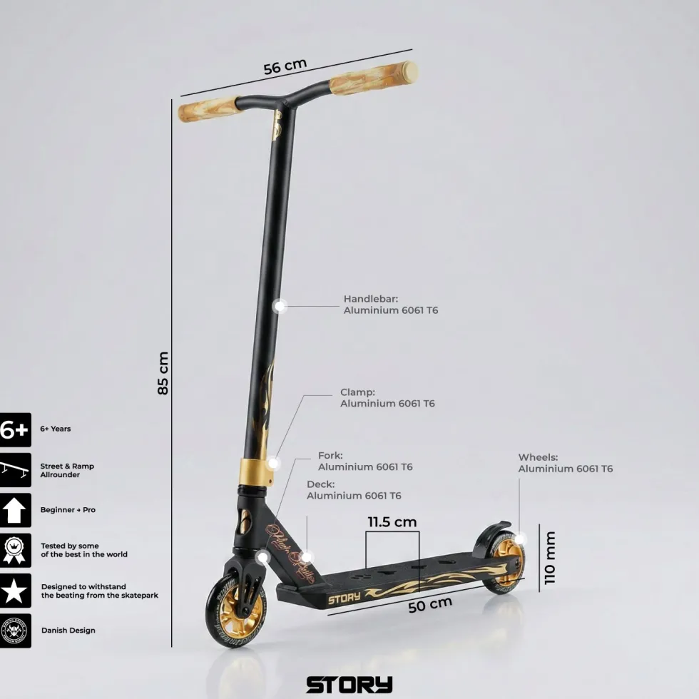 Story High Roller Air Stunt Scooter – Built for Tricks