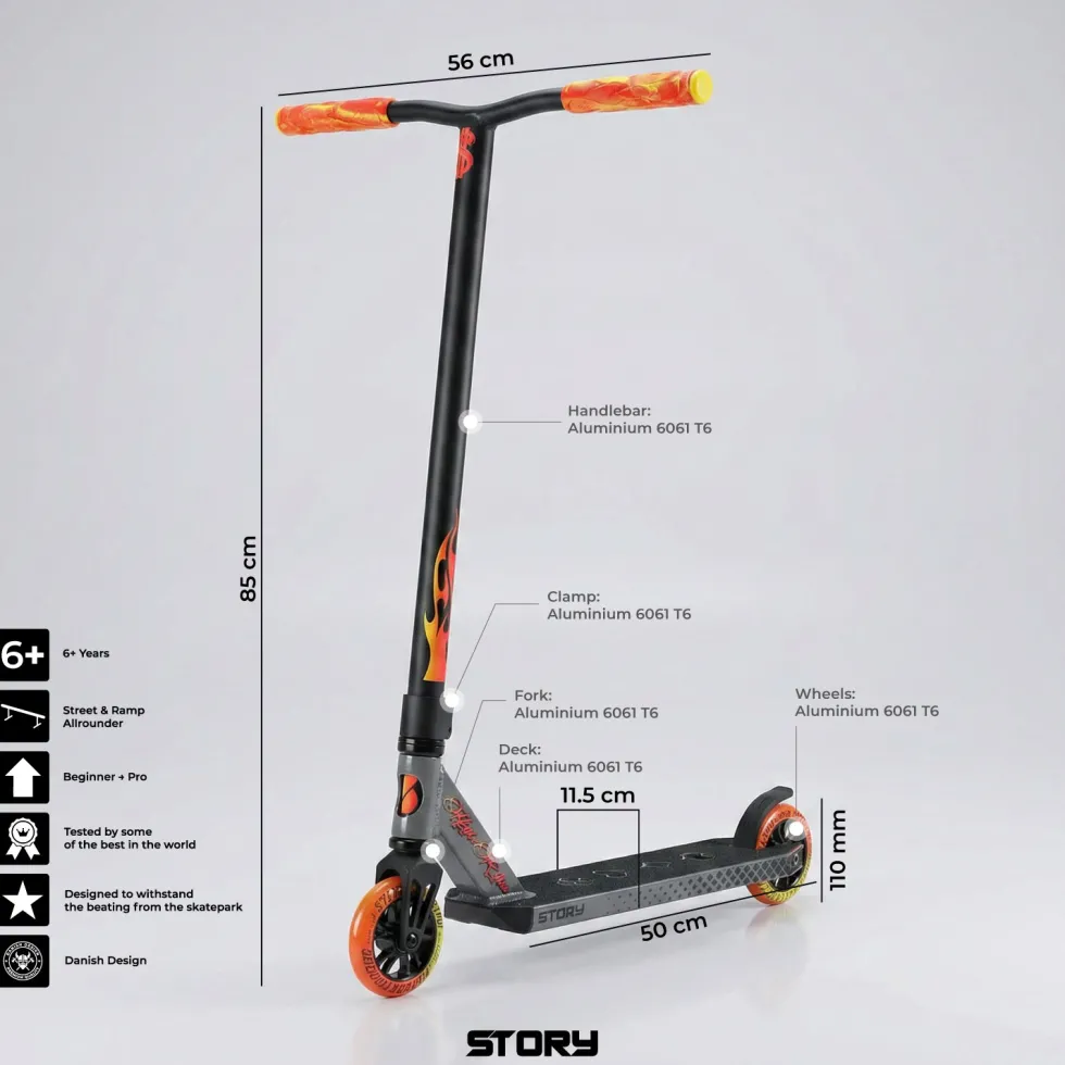Story High Roller Air Stunt Scooter – Built for Tricks