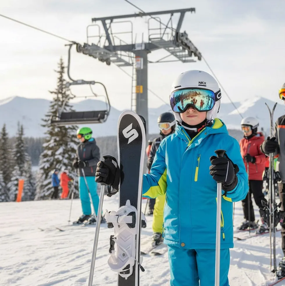Story Kids Skiset with Poles