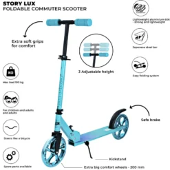 Story Lux commuter scooter - foldable Danish design