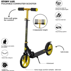 Story Lux commuter scooter - foldable Danish design