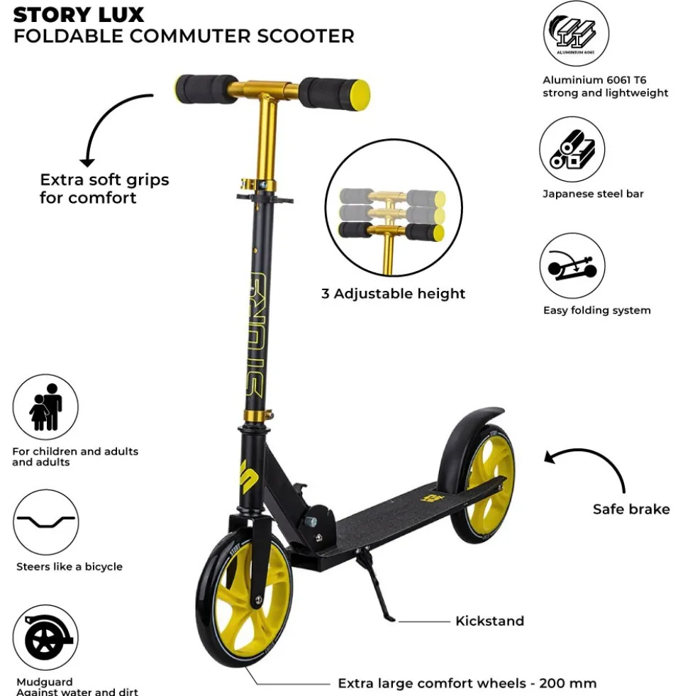 Story Lux commuter scooter - foldable Danish design