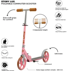 Story Lux commuter scooter - foldable Danish design