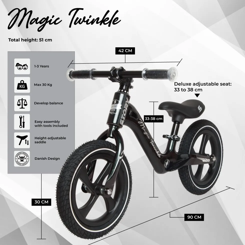Story Magic Twinkle – Lightweight Magnesium Balance Bike