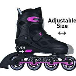 Story Midnight Adjustable Inline Skates