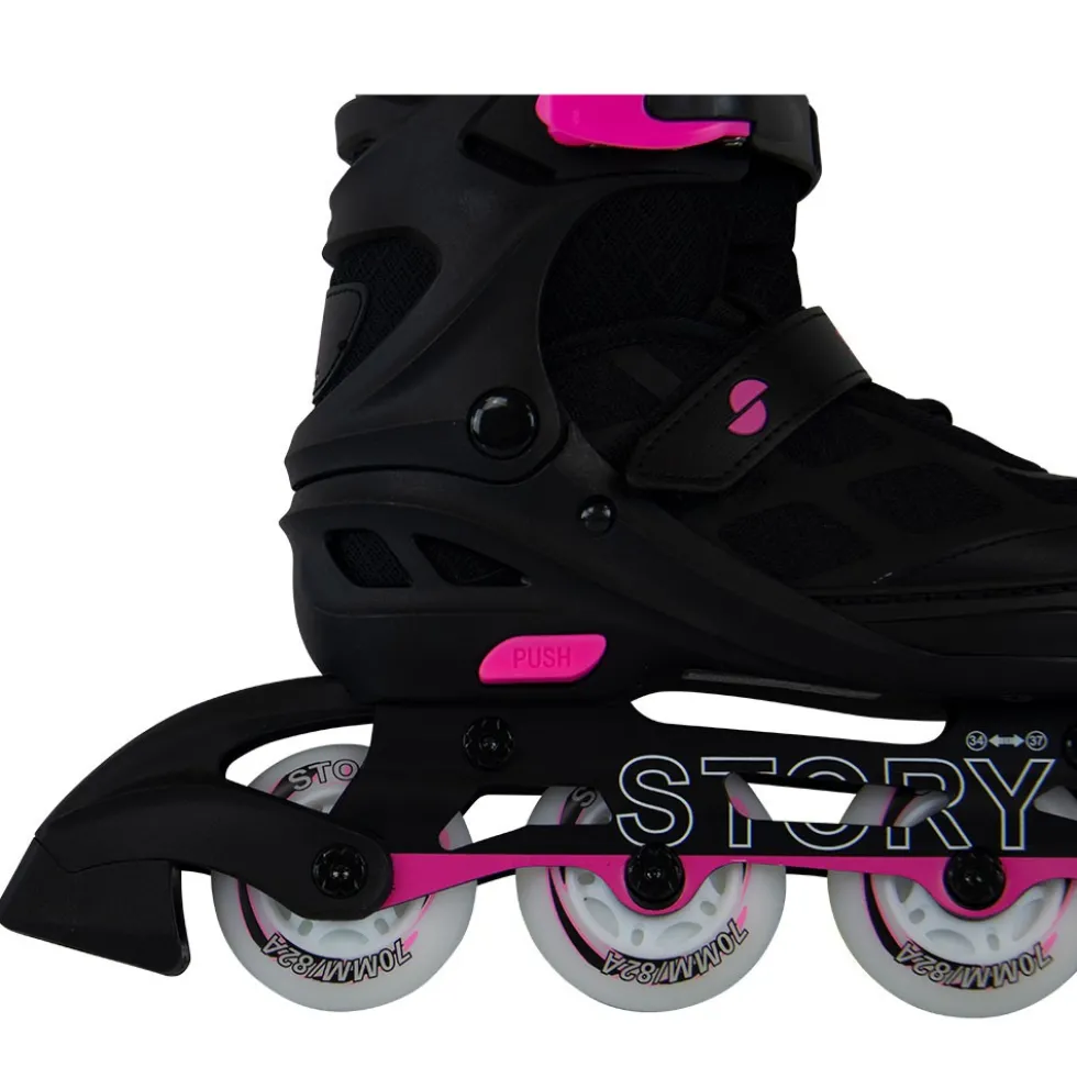 Story Midnight Adjustable Inline Skates