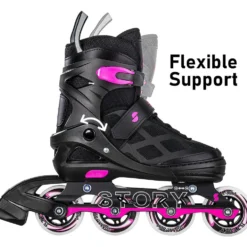 Story Midnight Adjustable Inline Skates