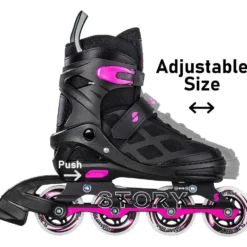 Story Midnight Adjustable Inline Skates