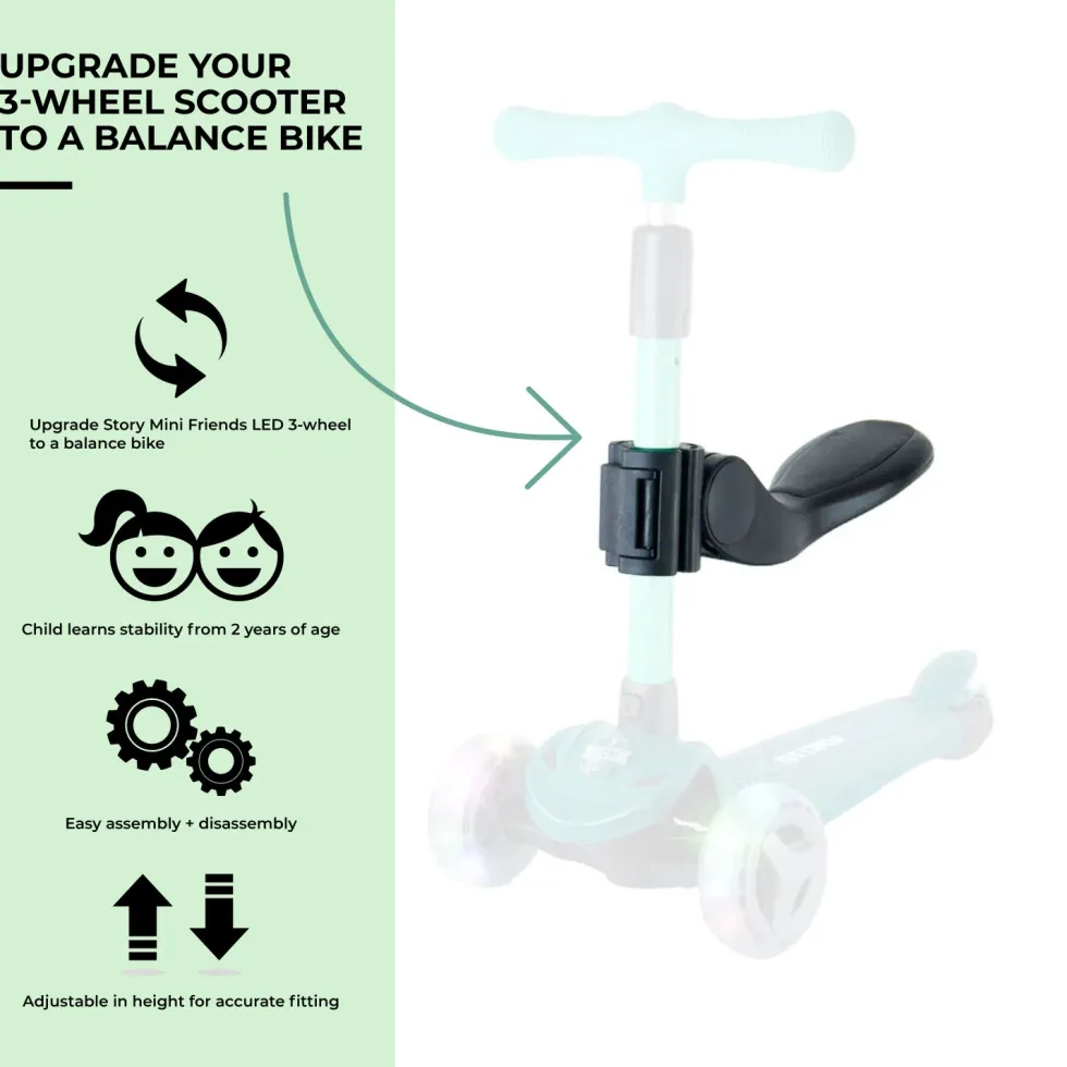Story Mini Friends Deluxe Kids Scooter Seat