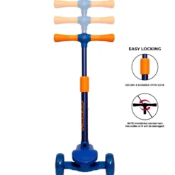 Story Mini Friends LED Kids Scooter – 3 Wheel Light Up