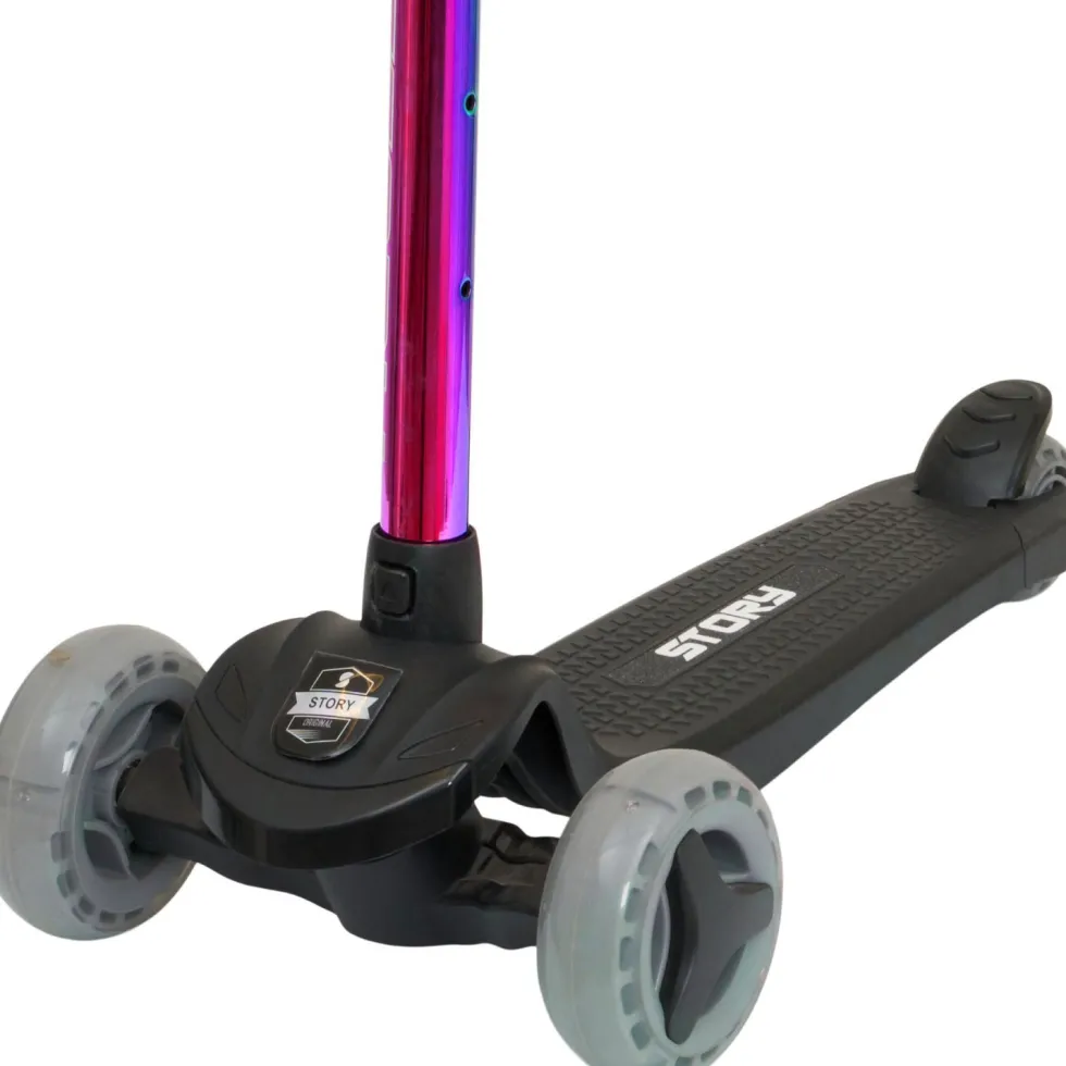 Story Mini Friends LED Kids Scooter – 3 Wheel Light Up