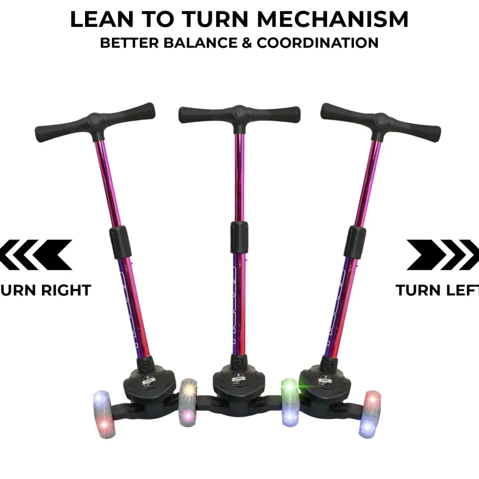 Story Mini Friends LED Kids Scooter – 3 Wheel Light Up