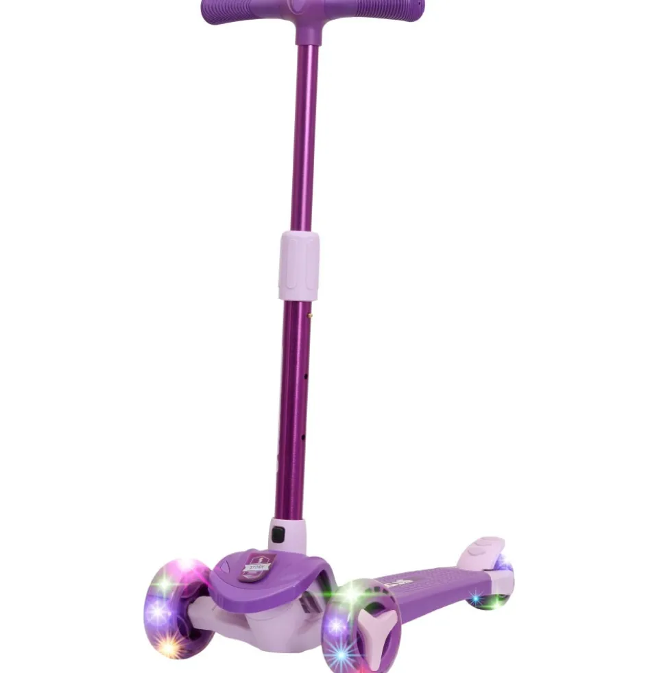 Story Mini Friends LED Kids Scooter – 3 Wheel Light Up