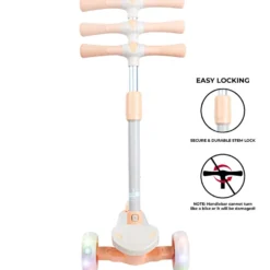 Story Mini Friends LED Kids Scooter – 3 Wheel Light Up