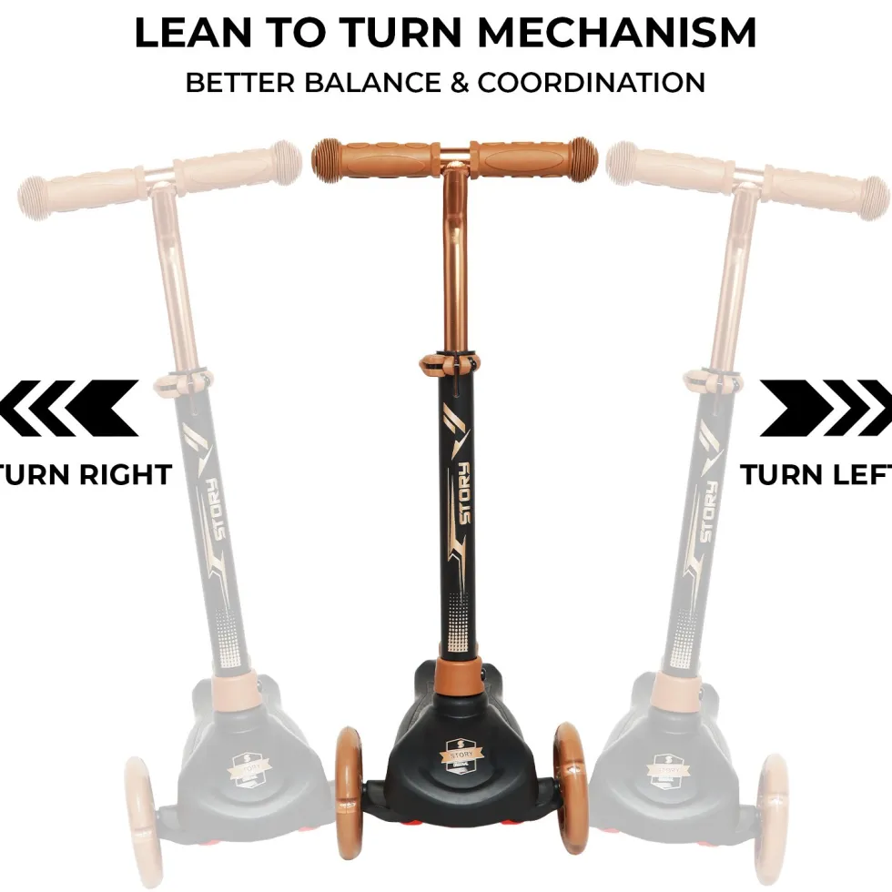Story Mini LED 3 Wheel Scooter