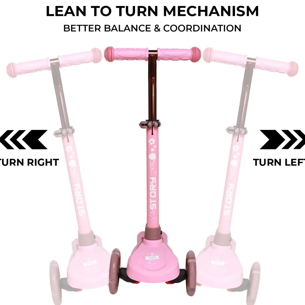 Story Mini LED 3 Wheel Scooter