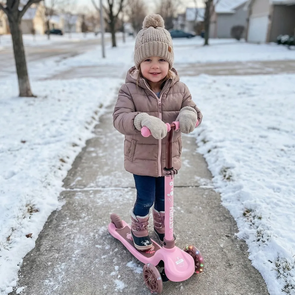 Story Mini LED 3 Wheel Scooter