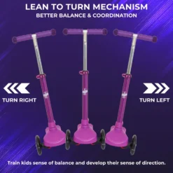 Story Mini LED 3 Wheel Scooter