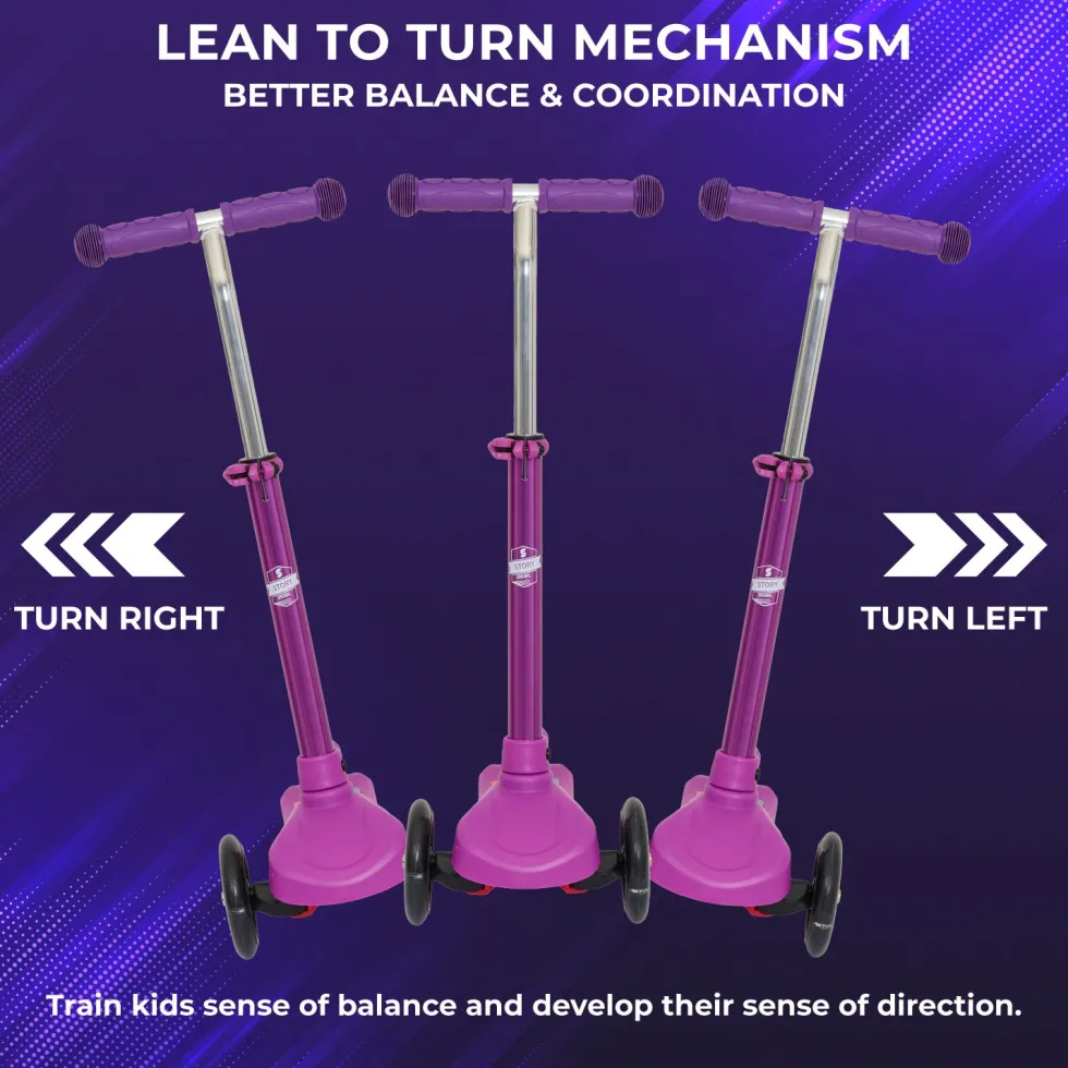 Story Mini LED 3 Wheel Scooter