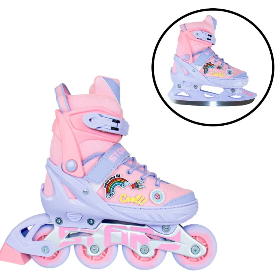 Story Moji Adjustable Inline Skates